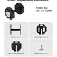 Adjustable Dumbbells, 5-in-1 Free Weight Dumbbell for Men & Women, Fast Adjusting Dumbbell for Home Gym Fitness