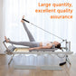 Foldable Pilates Reformer Machine Home Gym Yoga Bed with Adjustable Springs Resistance Bands Core Training Equipment