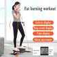 Multi-Functional Step Aerobic Platform with Resistance Bands, Home Gym Fitness Step Board for Full Body Workout, Adjustable Exer