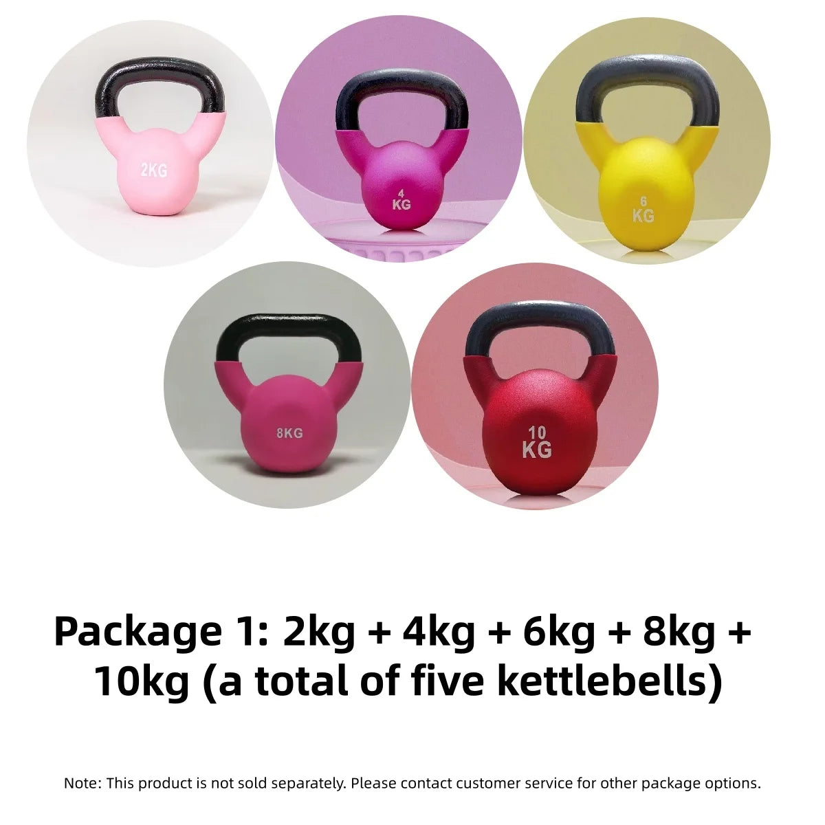Adjustable Neoprene Kettlebell Competition Grade Coated Gym Home Fitness Weight Lifting Strength Training Equipment Men Women