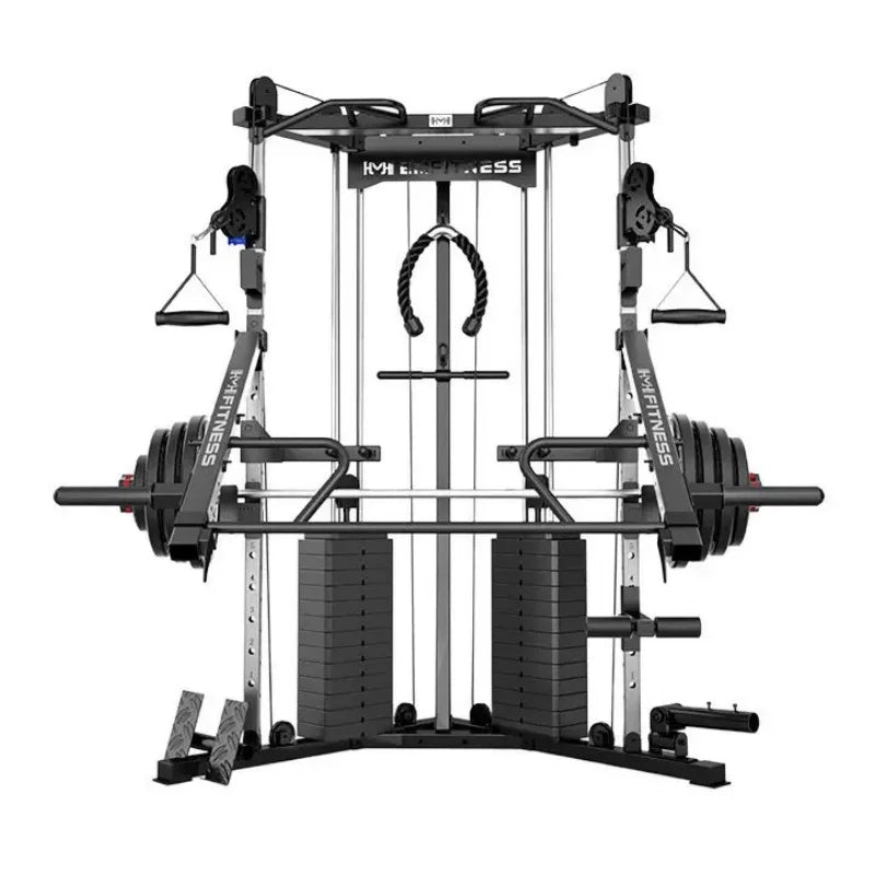 FTS Glide Dual Cable Functional Trainer Cable Crossover Pulley Machine Fitness Body Building Home Gym Training Equipment