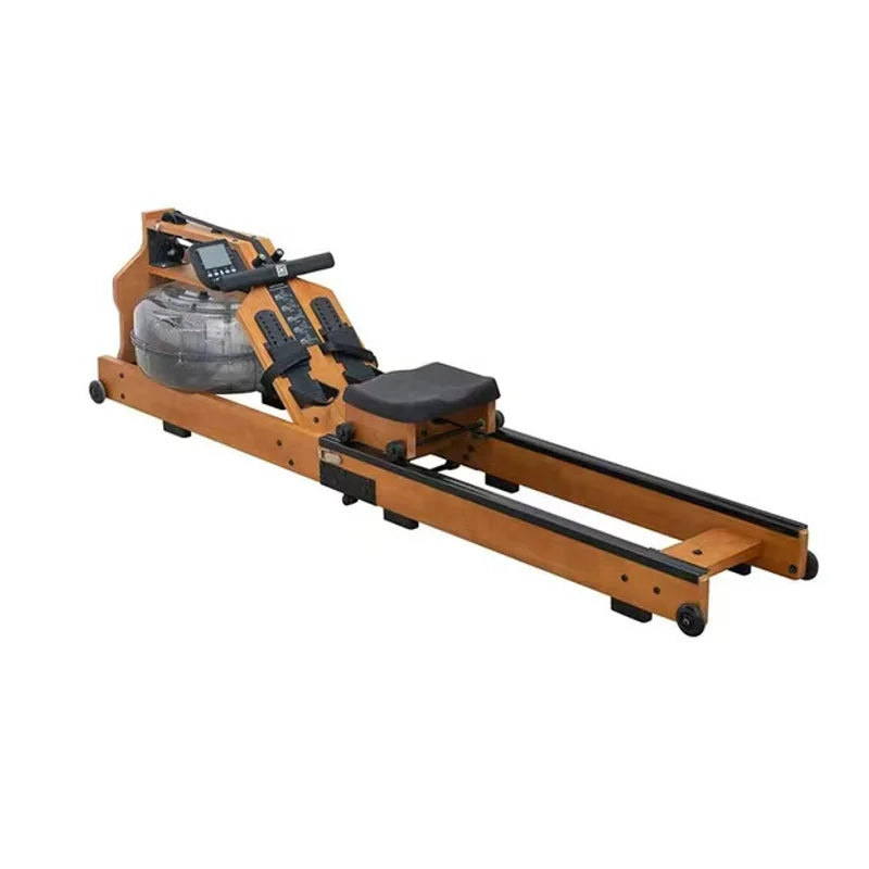 High Quality Wooden Water Rower Water Rowing Machine Home Gym Fitness Equipment Indoor Bodybuilding Aerobic Training Machine