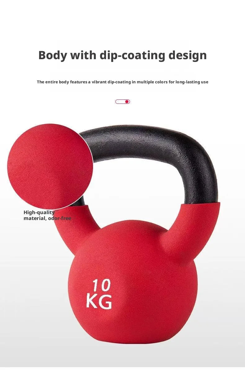 Adjustable Neoprene Kettlebell Competition Grade Coated Gym Home Fitness Weight Lifting Strength Training Equipment Men Women