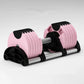Newly designed 50KG adjustable dumbbell, 2KG incremental quick disassembly, men's heavy-duty dumbbell, adjustable dumbbells set