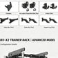 Pin Loaded Smith Machine Multi Function Squat Rack Commercial Home Gym Strength Training Equipment with Cable System & Pec Fly