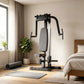 Heavy Duty Pec Deck & Rear Delt Fly Machine, Adjustable Weight Stack Chest and Back Trainer for Home & Commercial Gym