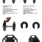 Single octagonal 1kg incrementing all-steel detachable dumbbell, adjustable, space-saving.