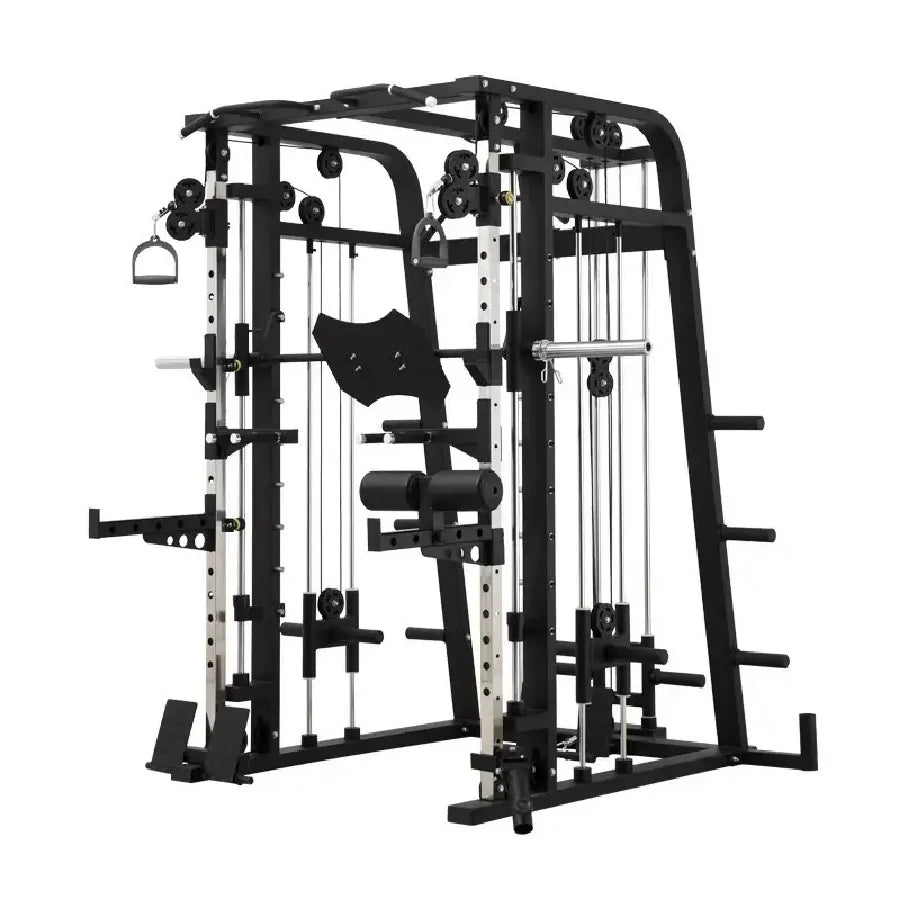 Integrated Long Frame Squat Rack Commercial Home All-in-one Smith Machine Bird Gym Comprehensive Fitness Equipment