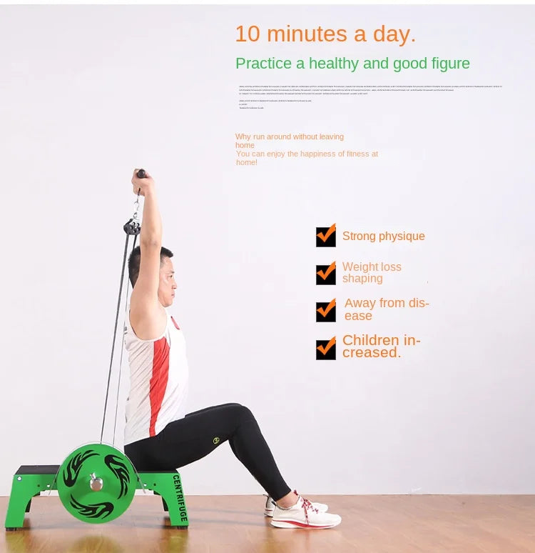 Flywheel Resistance Trainer Eccentric Pull Exerciser Overload Flywheel Resistance Training Device Home Outdoor Fitness Equipment