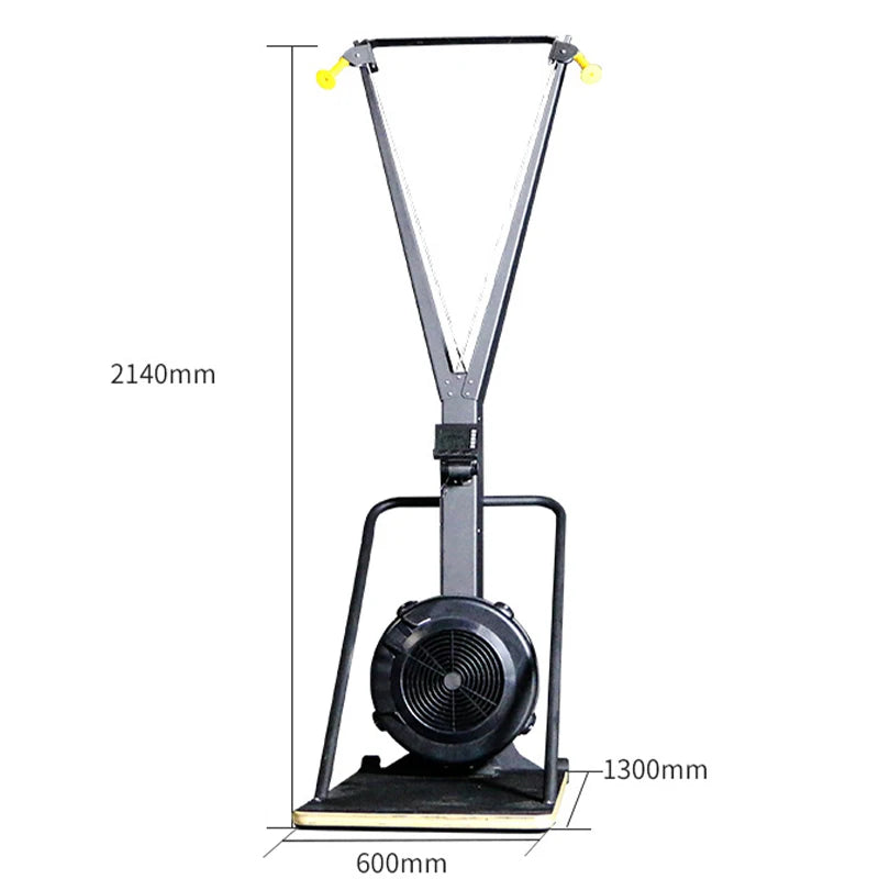 Air Drag Ski Simulator Machine Indoor Ski Trainer Gym Fitness Equipment Ski Exercise Training Machine For Home Workout