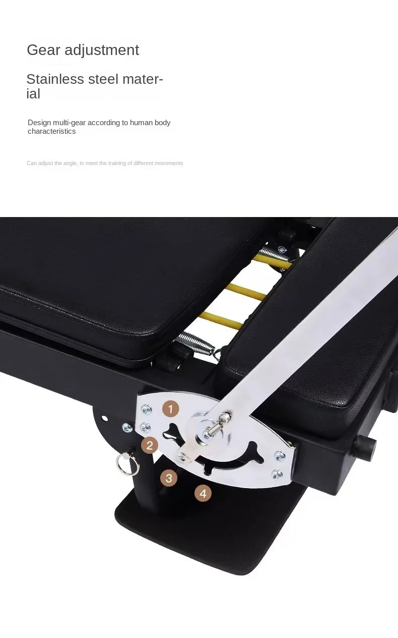 Foldable Pilates Reformer Machine, Professional Pilates Core Bed for Home Gym, 150kg Capacity Yoga Fitness Equipment