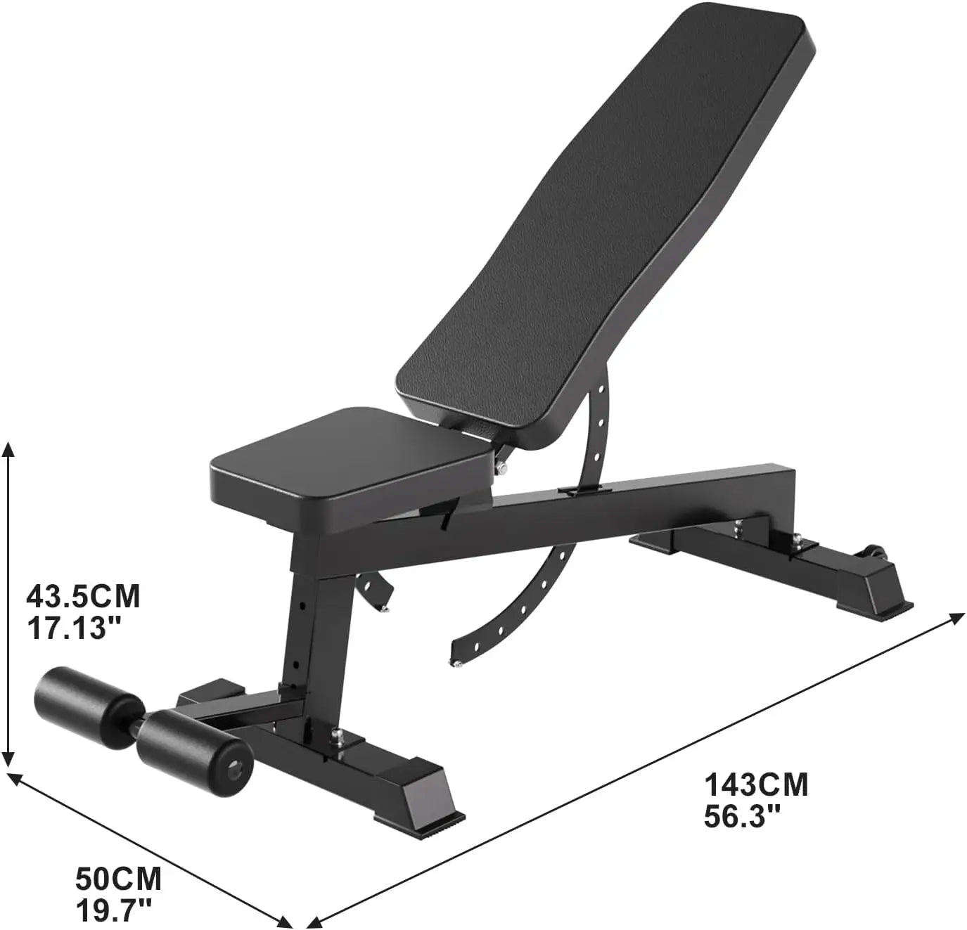 Weight Bench Adjustable Dumbbell Bench Multifunction Fitness Fly Bench Home Gym Training Equipment
