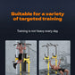 Multi-Function Pull Up Bar Station Home Gym Adjustable Dip Station Weight Bench Full Body Strength Training Workout Equipment