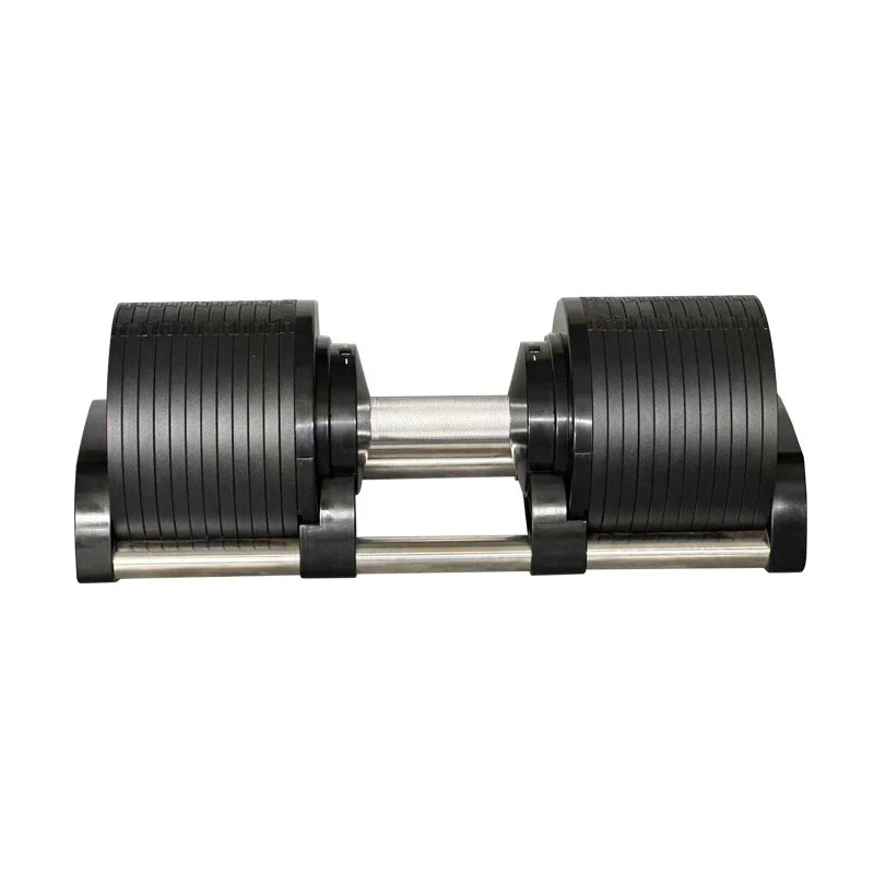 Newly designed 50KG adjustable dumbbell, 2KG incremental quick disassembly, men's heavy-duty dumbbell, adjustable dumbbells set