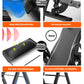 Inversion Table with Adjustable Headrest Back Stretcher Home Gym Fitness Equipment