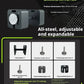 Home fitness equipment with adjustable and detachable quadrilateral dumbbell plates, made of pure steel.