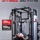 Smith Machine Power Rack Multifunctional Squat Rack Cable Crossover Integrated Comprehensive Home Gym Fitness Equipment