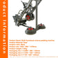 Leg Press Machine, Heavy Duty Weight Training Equipment, Adjustable Leg Exercise Machine for Home Gym