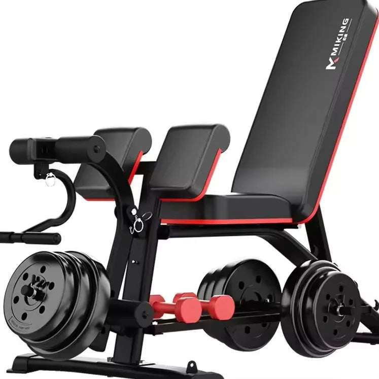 Adjustable Weight Bench Home Gym Multi Function Sit Up Bench Roman Chair Leg Extension Bench Press Fitness Equipment
