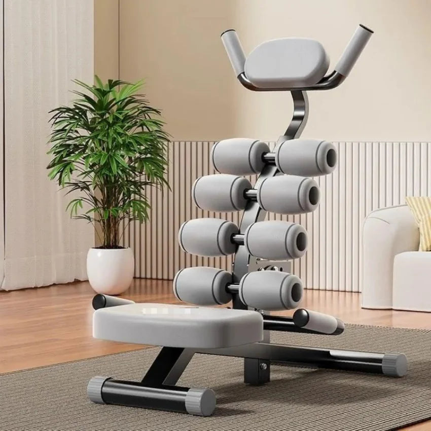Lower Back Stretcher & Relaxer, Yoga and Pilates Fitness Equipment, Home Lumbar Stretching Device, Back Pain Relief and Sedentar