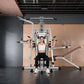 Multi Function Home Gym Equipment, Multi Purpose Strength Training Station for Full Muscle Training, Home & Small Gym Use