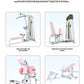 Women Body Shaping Gym Equipment Combo | Hack Squat, Hip Thrust, Leg Abductor Adductor, Lat Pulldown Trainer