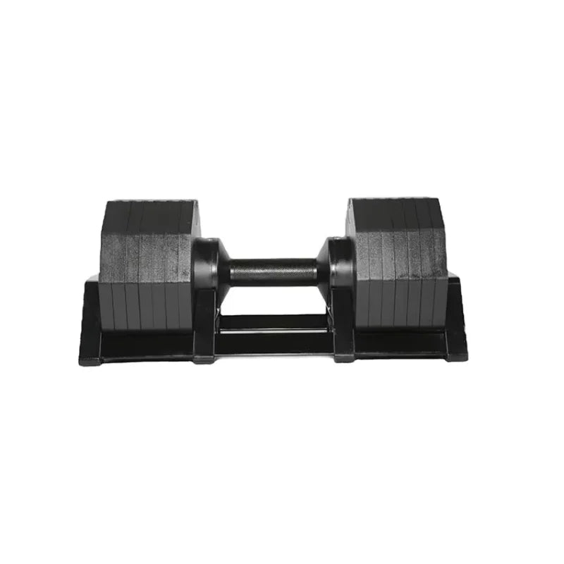 Adjustable Fast Adjust Dumbbell 30-35kg with Storage Rack Compact Full Body Home Strength Training Equipment