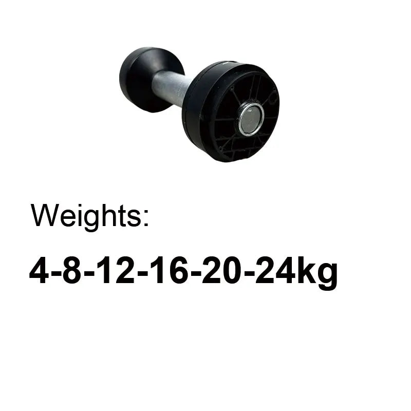 Adjustable Dumbbell handle 4kg Increase 5LB Increase and 2kg Increase selector