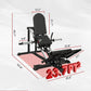 Leg Press Machine for Home Gym, Seated Calf Raise and Hack Squat Equipment, Lower Body Strength Trainer