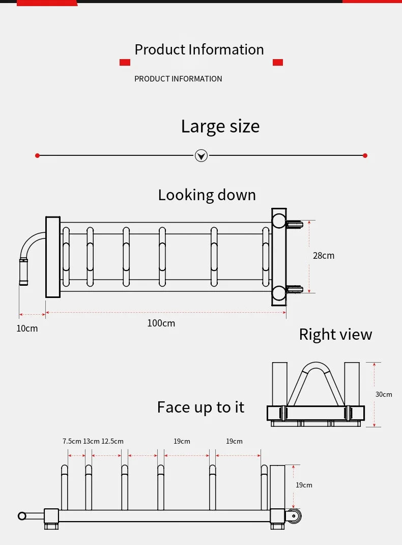 Weight Plate Storage Rack, Commercial Grade Horizontal Plate Organizer with Transport Wheels for Home & Commercial Gy