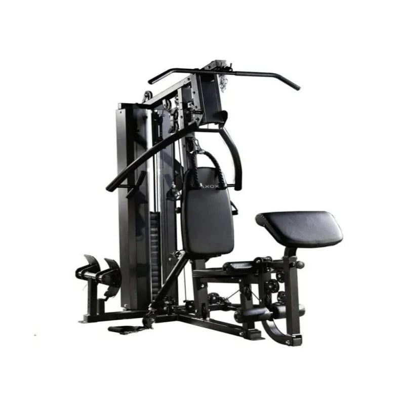 Home Single Station Gym Machine Multi-Functional Weight Training System For Full Body Strength Workout