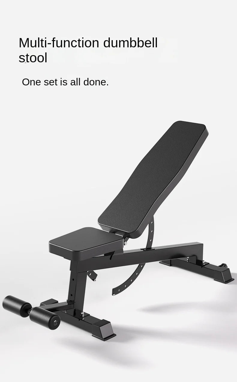 Weight Bench Adjustable Dumbbell Bench Multifunction Fitness Fly Bench Home Gym Training Equipment