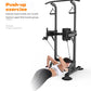 Multifunctional Free Standing Pull Up Bar Station, Space-Saving Power Tower for Home Gym, for Adults & Kids Strength Training