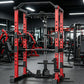 Multifunctional Power Rack with Lat Pulldown - Commercial Grade Home Gym Squat Cage for Weightlifting, Bench Press & Strength Tr