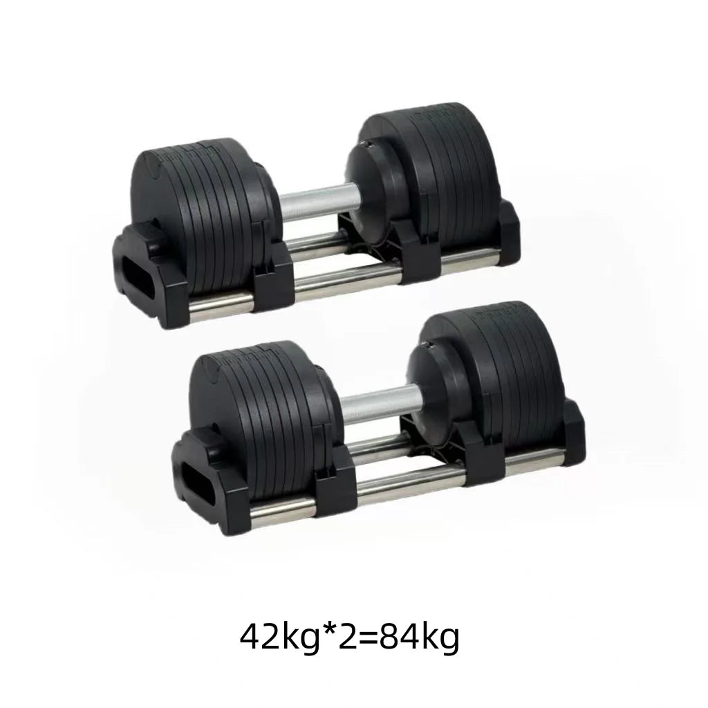 Adjustable Dumbbells Pair with 1kg Increments