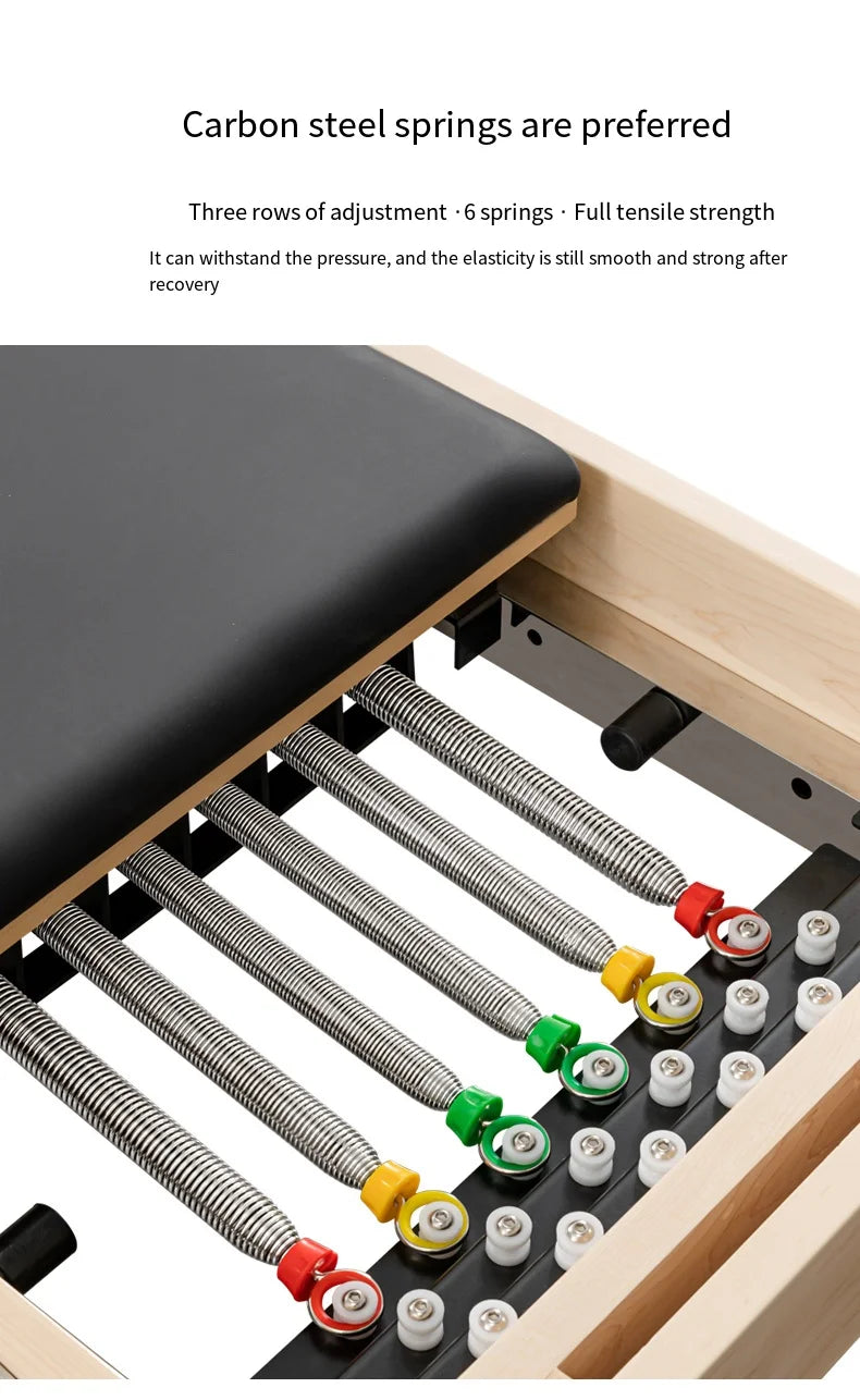 Pilates Reformer Machine Yoga body Sculpting Training Equipment Ladder Barrel Cadillac Reformers
