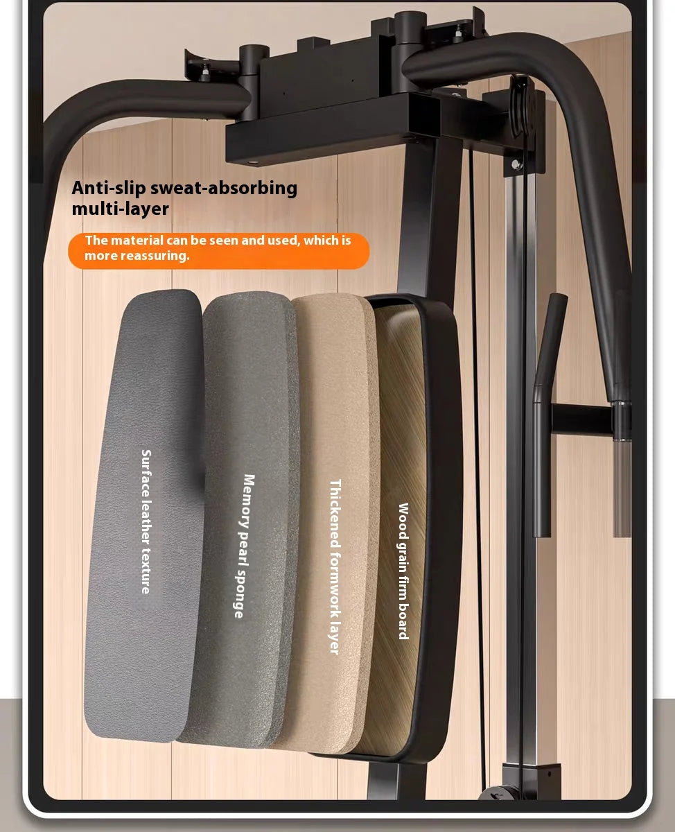 Heavy Duty Pec Deck & Rear Delt Fly Machine, Adjustable Weight Stack Chest and Back Trainer for Home & Commercial Gym