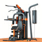 Multi-Function Home Gym Station All-in-One Strength Training Equipment with Punching Bag for Full Body Workout