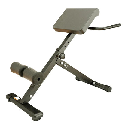 Foldable Adjustable Roman Chair Hyperextension Bench, Multi-Functional Preacher Curl & Back Extension Machine for Home Gym, Leg