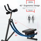 Abdominal Trainer Waist Shaping Machine, Portable Abdominal Crunch Workout Equipment, Home Gym Waist Belly Fitness Trai