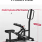 Commercial Grade Seated Leg Curl Machine, Adjustable Leg Extension & Hamstring Trainer for Home Gym Strength Training