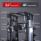 Smith Machine Power Rack Multifunctional Squat Rack Cable Crossover Integrated Comprehensive Home Gym Fitness Equipment