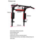 Multifunctional Dip Station with Push Up Bars - Home Gym Parallel Bars for Calisthenics, Pull-Ups, Dips, Core Training