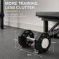 Single octagonal 1kg incrementing all-steel detachable dumbbell, adjustable, space-saving.