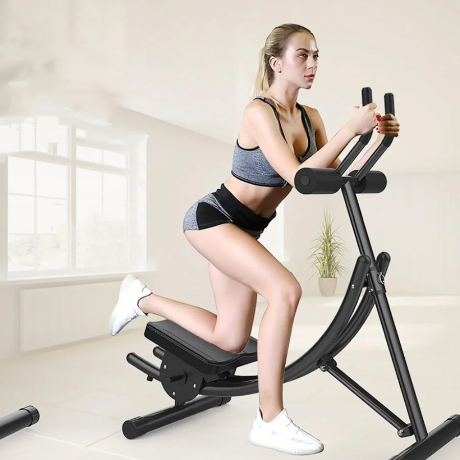 Abdominal Trainer Waist Shaping Machine, Portable Abdominal Crunch Workout Equipment, Home Gym Waist Belly Fitness Trai