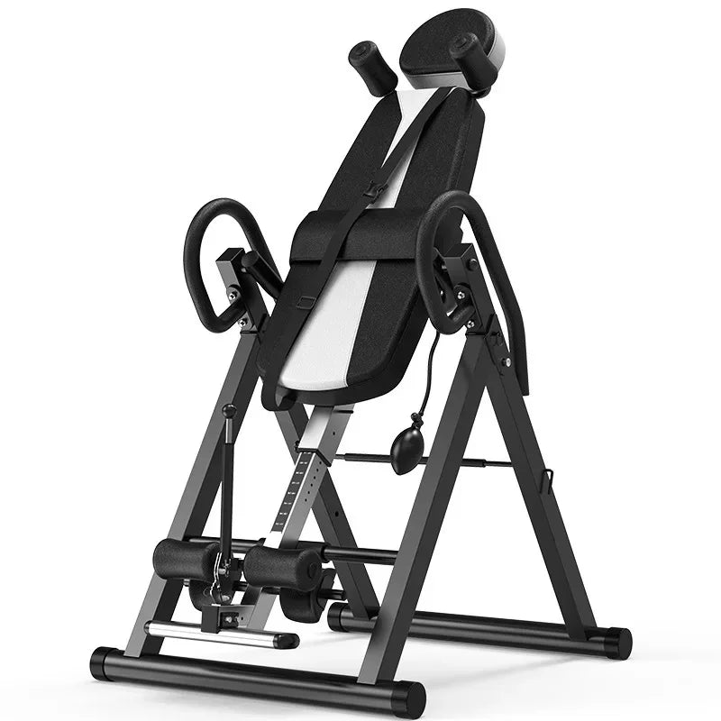 Inversion Table with Adjustable Headrest Back Stretcher Home Gym Fitness Equipment