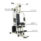Multi-Function Home Gym Station, Single Station Full Body Workout Machine with Weight Stack, Strength Training Equipment for Che