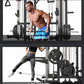 Multi-Function Smith Machine Home Gym Smith Rack Cable Crossover Fly Station Squat Bench Press Weight Lifting Fitness Equipment