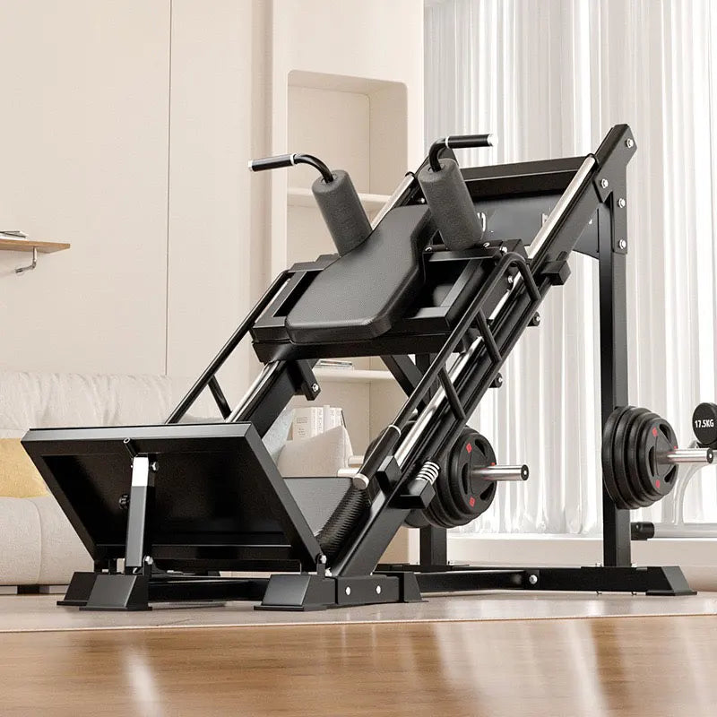 45-Grad-Schrägbeinpresse für den Heim- und Gewerbebereich – Kniebeugenmaschine – Fitnessgerät für das Krafttraining der Beinmuskulatur