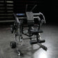 Commercial Plate Loaded Abdominal Crunch Machine Standing Ab Trainer Gym Fitness Equipment